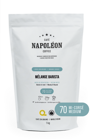 Mélange Barista (Pasquini) - Organic and Fairtrade 